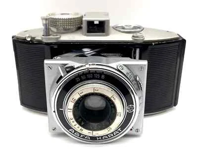 Agfa Karat Klappkamera mit Oppar 1:4.5 5,5cm 55mm - Bild 1 von 4