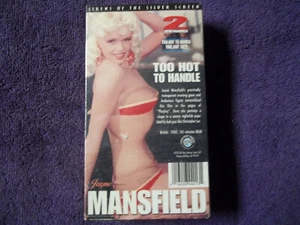 2-JAYNE MANSFIELD-Too Hot To Handle(1960) & Fat Spy(1965)-Sexy Bombshell- 2 VHS - Picture 1 of 7