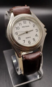 Waltham Mens Watch Leather Band needs battery/repair - Picture 1 of 5