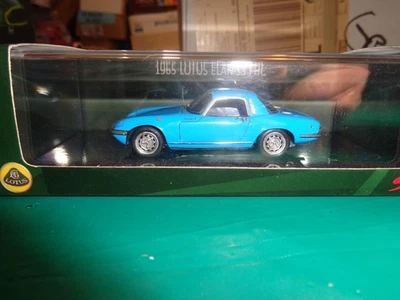 Spark Blue 1965 Lotus Elan S3 FHC #S2221 Die Cast 1:43 New in Box - Image 1 of 4