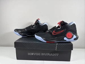 Scarpe da basket Nike KD Trey 5 X nere tinta reale cremisi DD9538-011 da uomo 12 - Foto 1 di 8