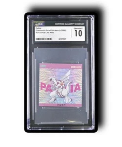 CGC 10 Palkia Diamond & Pearl Stickers (c.2008) Horizontal Line Holo - Picture 1 of 1