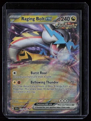 SV05: Temporal Forces #123/162 Raging Bolt ex - Image 1 of 2