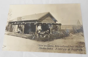 Blazer Century of Progress RPPC Slim Williams International Trail Alaska FIRMADO - Imagen 1 de 3