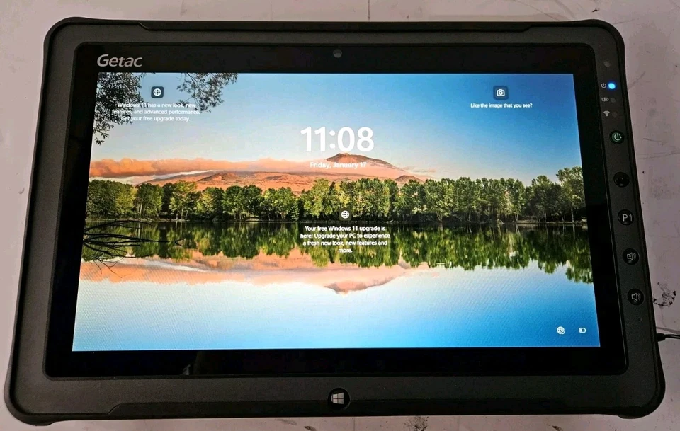 Getac F110 G4 Tablet i5-7200U 2.50GHz 8GB 512SSD ComPort Win11Pro Zero hours New - Image 1 of 4