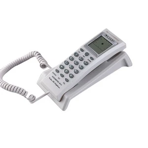 Wall Mounted Corded Phone Landline House Phones Hotel Home Office - Zdjęcie 1 z 14