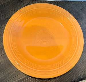GUC Homer Laughlin Fiesta Geschirr 10 1/2" Mandarine Orange Essteller, Bleifrei - Bild 1 von 3