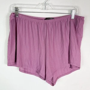 Midnight Bakery NWOT Women's Pink Pajama Lounge Shorts Size L - Imagen 1 de 4