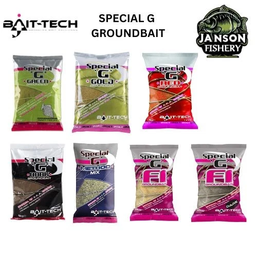 BAIT-TECH SPECIAL G GROUNDBAIT ALL FLAVOURS GREEN RED GOLD - Image 1 of 1