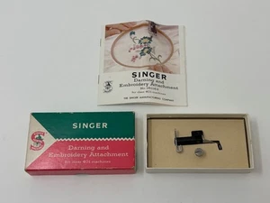 Vintage Singer Stopf- und Stickaufsatz für 401 Nähmaschinen 161162 - Bild 1 von 5