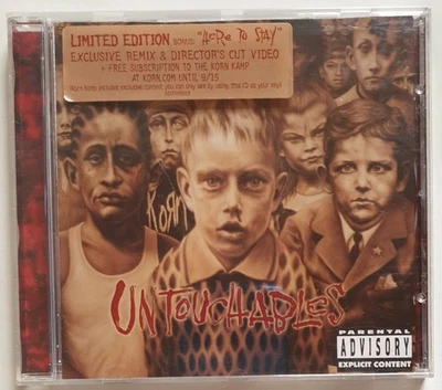 KORN   *  UNTOUCHABLES  *    1 CD   738 - Bild 1 von 3