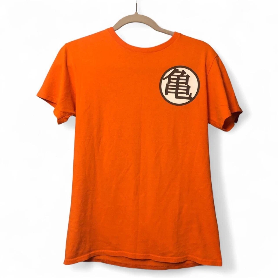 Camiseta Dragon Ball Z Goku Símbolo Naranja Adulto Talla Pequeña Ondulación Junction 0428 Foto 1 de 3
