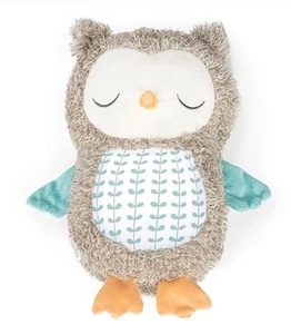 Ingenuity PLUSH soothing Toy snuggle Sounds NALLY NEW bluetooth owl 0+ baby - Picture 1 of 9
