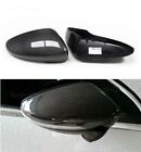 Replace Carbon Fiber Car Side Mirror Cover Caps For Vw Scirocco Cc Passat Beetle