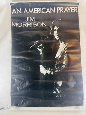 Jim Morrison The Doors HUGE VINTAGE American Prayer Poster 59"x40" Foto 1 de 4