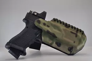 Glock 17 /19 Optik und High Visier Ready Kydex Hand Made Holster - Bild 1 von 12
