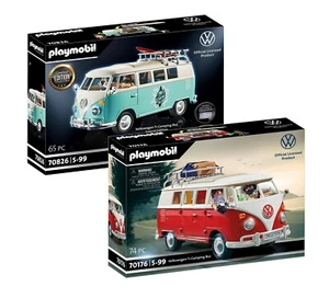 PLAYMOBIL® Volkswagen 70176 Camping-Bus + 70826 Camping-Bus - neu, ovp - Bild 1 von 4
