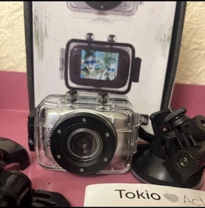 Tokio Active Water proof HD Action Camera 1080p 2" LCD Screen - Picture 1 of 5