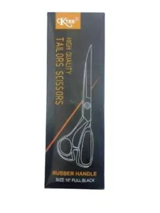 KTEE HEAVY DUTY UPHOLSTERY LEATHER FABRIC DRESS MAKING SHEARS IN DIFFERENT SIZES - Picture 1 of 8