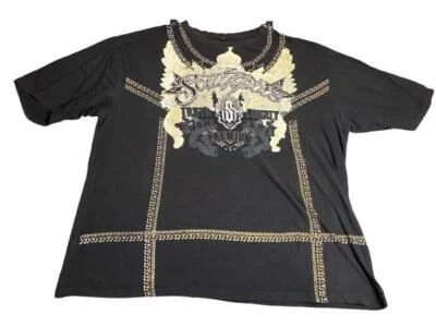 Southpole Shirt Adult 6XB Black Truth Liberty Grunge Gothic Streetwear Big Mens - Image 1 of 4