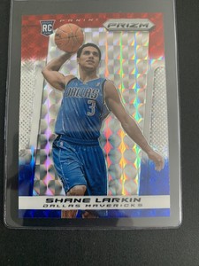 2013-14 Panini Prizm Red White & Blue Mosaic Shane Larkin #279 Rookie