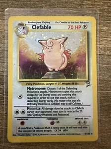 Pokemon TCG - Clefable 5/130 - Jungle - Holo - MP - Picture 1 of 2