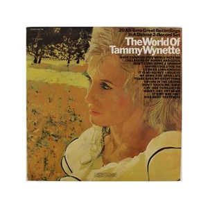 1970 U.S. Pressing - Tammy Wynette - The World of Tammy 2x vinyl LP (EGP 503) - Picture 1 of 5