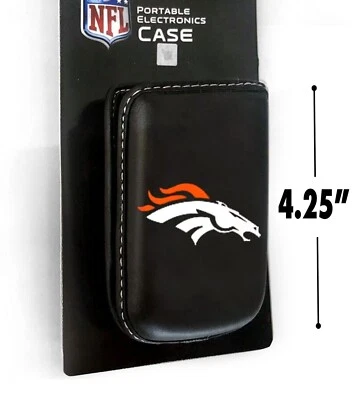 Funda con licencia NFL Denver Broncos funda bolsa para herramientas utilitario teléfono abatible Foto 1 de 4