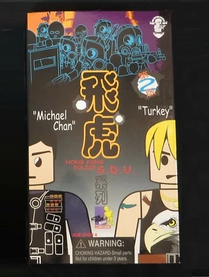 78001 Dragon Action Minis Royal Hong Kong Police SDU Michael and Gangster Turky Foto 1 de 4