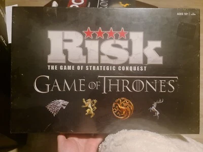 Risk Game of Thrones Edition Game of Strategic Conquest Hasbro Board Game Sealed - Image 1 of 4