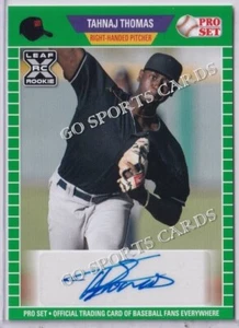 2021 Leaf Pro Set PS-TT1 Tahnaj Thomas XRC Autograph Green Pirates - Picture 1 of 1
