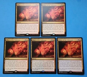 5 Allure of the Unknown Theros Beyond Death Sorcery Mtg Magic Multi Rare 207 - Picture 1 of 4