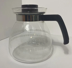 Melitta 6 Cup Glass Replacement Coffee Carafe With Lid - Picture 1 of 11