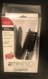 Conair MiniPro 1/2" Ceramic Staightener CS56JP 120-240V AC 33W EXC COND - Picture 1 of 10