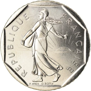 [#760906] Moneta, Francia, Semeuse, 2 Francs, 1986, Paris, FDC, Nichel, KM:942.1 - Picture 1 of 2