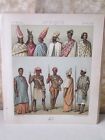 Impression Vintage, AFRIQUE, COSTUMES SÉNÉGAL, Racinet, 1888