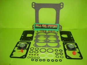 REBUILD KIT FOR HOLLEY 850 4150 MECHANICAL SEC DOUBLE PUMPER CARBURETOR BLACK - Bild 1 von 12