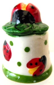 Dé à coudre Thimble - COCCINELLE N° 3 - Picture 1 of 2