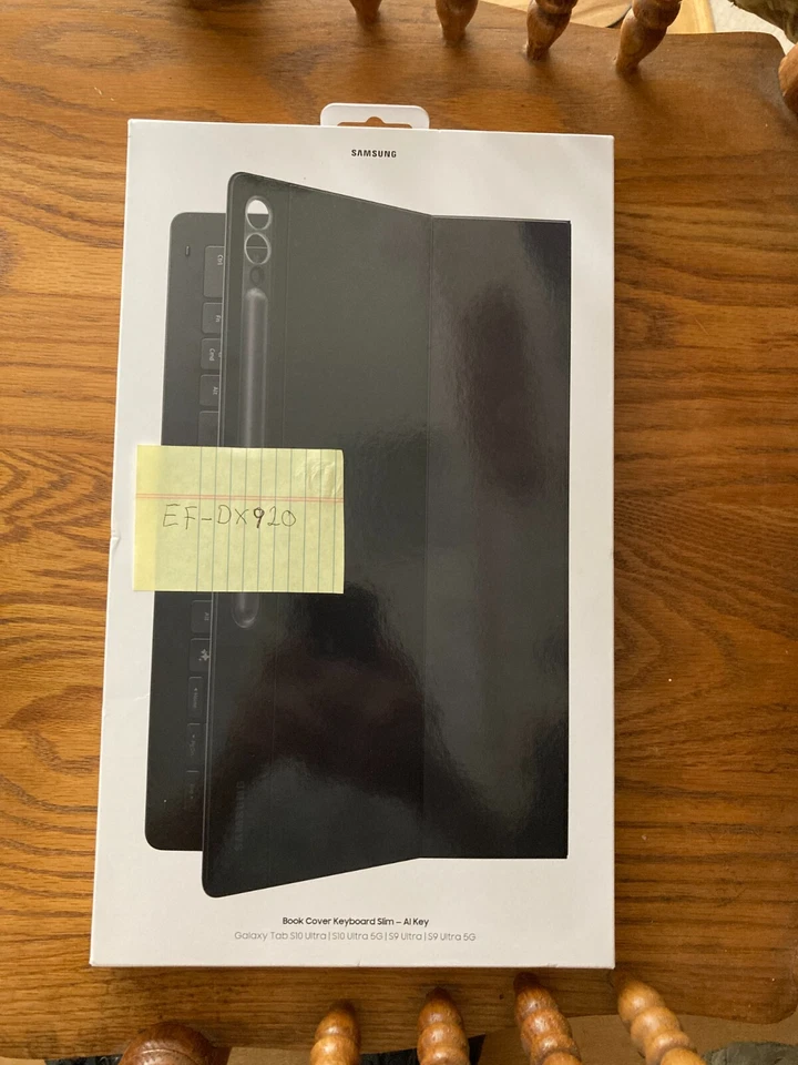 Samsung Book Cover Keyboard Slim for Galaxy Tab S10 Ultra/S9 Ultra- Black/AI KEY - image 1 of 1