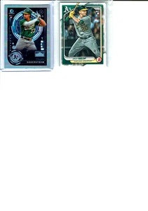 2024 Bowman Baseball Oakland Athletics Team Set (8) Base Cards ++WOW++ - Picture 1 of 2