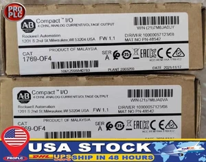 NUOVO AB 1769-OF4 SER A CompactLogix 4 Pt Modulo A/O C e V 1769OF4 2023 - Foto 1 di 2