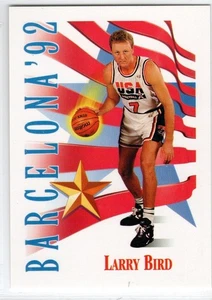 1991/92 SKYBOX BASKETBALL BARCELONA DREAM TEAM USA OLYMPIC #531 LARRY BIRD - Afbeelding 1 van 2