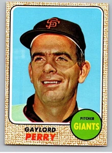 1968 Topps Baseball Card #85 Gaylord Perry San Francisco Giants - Picture 1 of 2