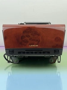 02-05 LEXUS OEM SC430 FRONT NAVIGATION RADIO CD PLAYER RADIO 6 DISC CHANGER OEM - Picture 1 of 22