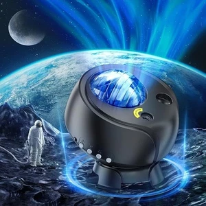 RHM Galaxy Proiettore 2.0 RHM Luce Notturna Telecomando e Bluetooth,Nero - Foto 1 di 9