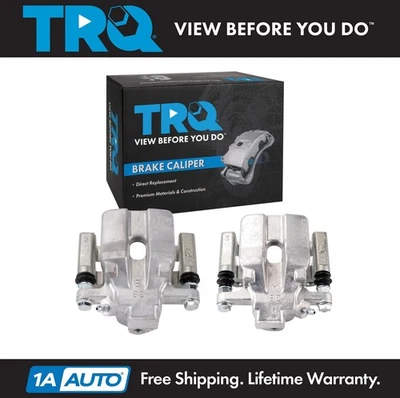 TRQ Rear Brake Caliper Set Fits 2013-2015 Toyota Avalon 2012-2017 Toyota Camry - Image 1 of 4