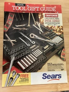 Rare Vintage Sears Craftsman Tools 2005 Tool Gift Guide Catalog 39 Pages - Foto 1 di 5