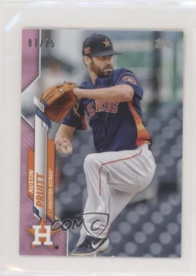 2020 Topps Mini Update Series Pink /25 Austin Pruitt #U-203 - Image 1 of 2