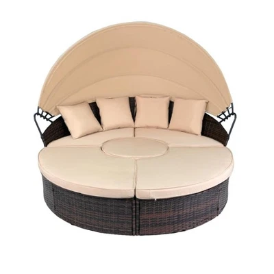 Garden Winds Custom Fit Replacement Canopy Top Cover Compatible with The Sunc... - Image 1 of 4