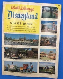 Walt Disneys Disneyland Briefmarkenbuch - Bild 1 von 2